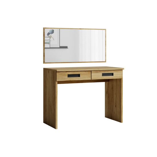 Nowoczesna toaletka z lustrem 100x50cm. Praktyczne szuflady, minimalistyczny design, meble do sypialni PENELOPA